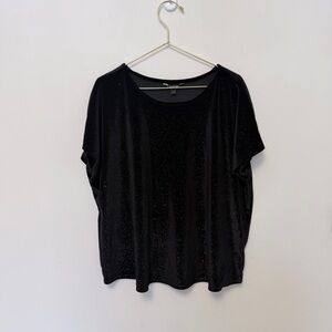 Black Sparkley Top